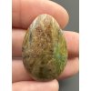 Petrified opalized wood with natural copper  – West Java, Indonesia