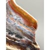 Petrified opalized wood with natural copper  – West Java, Indonesia
