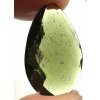 Faceted moldavite 16,1ct