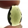 Faceted moldavite 7,2ct