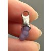 Grape chalcedony pendant