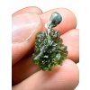 Silver moldavite pendant 2,1g