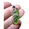 Silver moldavite pendant 2,4g