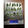 Silver moldavite jewellery – 32,3g
