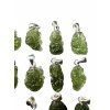 Silver moldavite jewellery – 32,3g