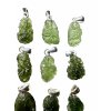 Silver moldavite jewellery – 32,3g