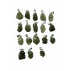 Silver moldavite jewellery – 32,3g