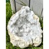 Quartz crystal geode XLL (pair) – Morocco