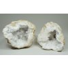 Quartz crystal geode XLL (pair) – Morocco