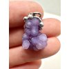 Grape chalcedony pendant