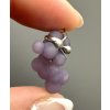 Grape chalcedony pendant