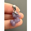 Grape chalcedony pendant