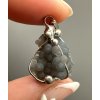 Grape chalcedony pendant