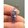 Grape chalcedony pendant