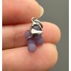 Grape chalcedony pendant