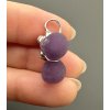 Grape chalcedony pendant