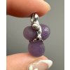 Grape chalcedony pendant