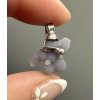 Grape chalcedony pendant