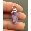 Grape chalcedony pendant