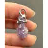 Grape chalcedony pendant