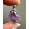 Grape chalcedony pendant