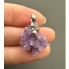 Grape chalcedony pendant
