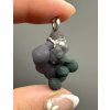Grape chalcedony pendant