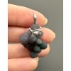 Grape chalcedony pendant