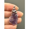 Grape chalcedony pendant