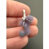 Grape chalcedony pendant