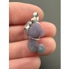 Traubenchalcedon Anhänger