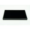 Plastic tray for jewellery or minerals with display pad