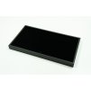 Plastic tray for jewellery or minerals with display pad