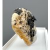 Schorl on albite – Dolni Bory, CZ