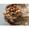Vanadinite with baryte and manganese salts – Morocco