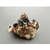 Vanadinite with baryte and manganese salts – Morocco