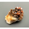 Vanadinite with baryte and manganese salts – Morocco