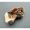 Vanadinite with baryte and manganese salts – Morocco