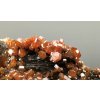 Vanadinite with baryte and manganese salts – Morocco
