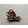 Vanadinite with baryte and manganese salts – Morocco