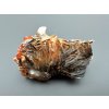 Vanadinite with baryte and manganese salts – Morocco