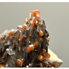 Vanadinite with baryte and manganese salts – Morocco