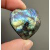 Labradorite heart 3,2 cm – Madagascar