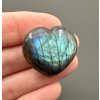 Labradorite heart 2,7 cm – Madagascar