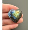 Labradorite heart 2,8 cm – Madagascar