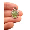 Silver moldavite pendant 1,8g