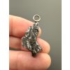 Iron meteorite pendant