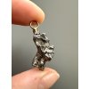 Iron meteorite pendant