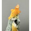 Crystal with chlorite and limonite coating – Santander, Colombia