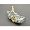 Crystal with chlorite and limonite coating – Santander, Colombia